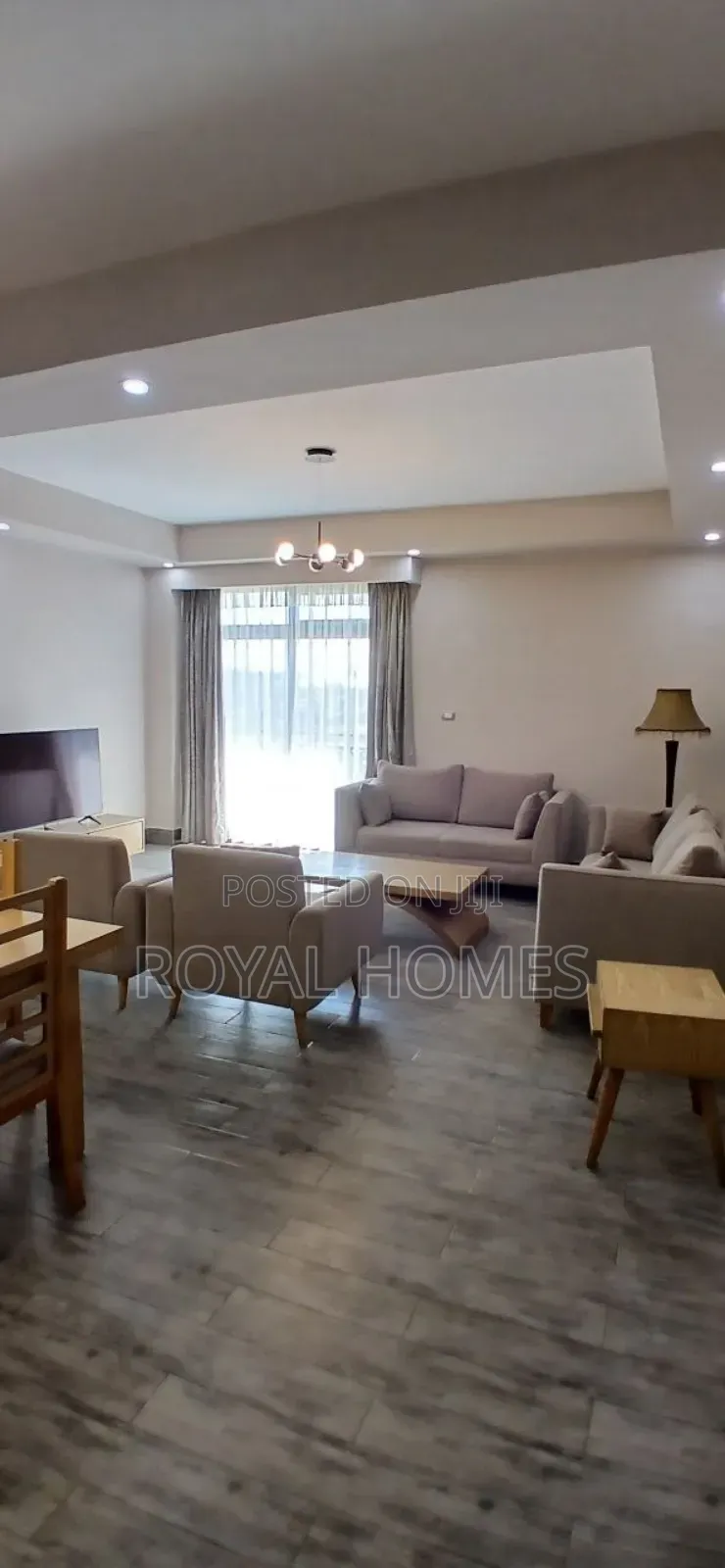 Furnished 3bdrm Apartment in Bole for rent