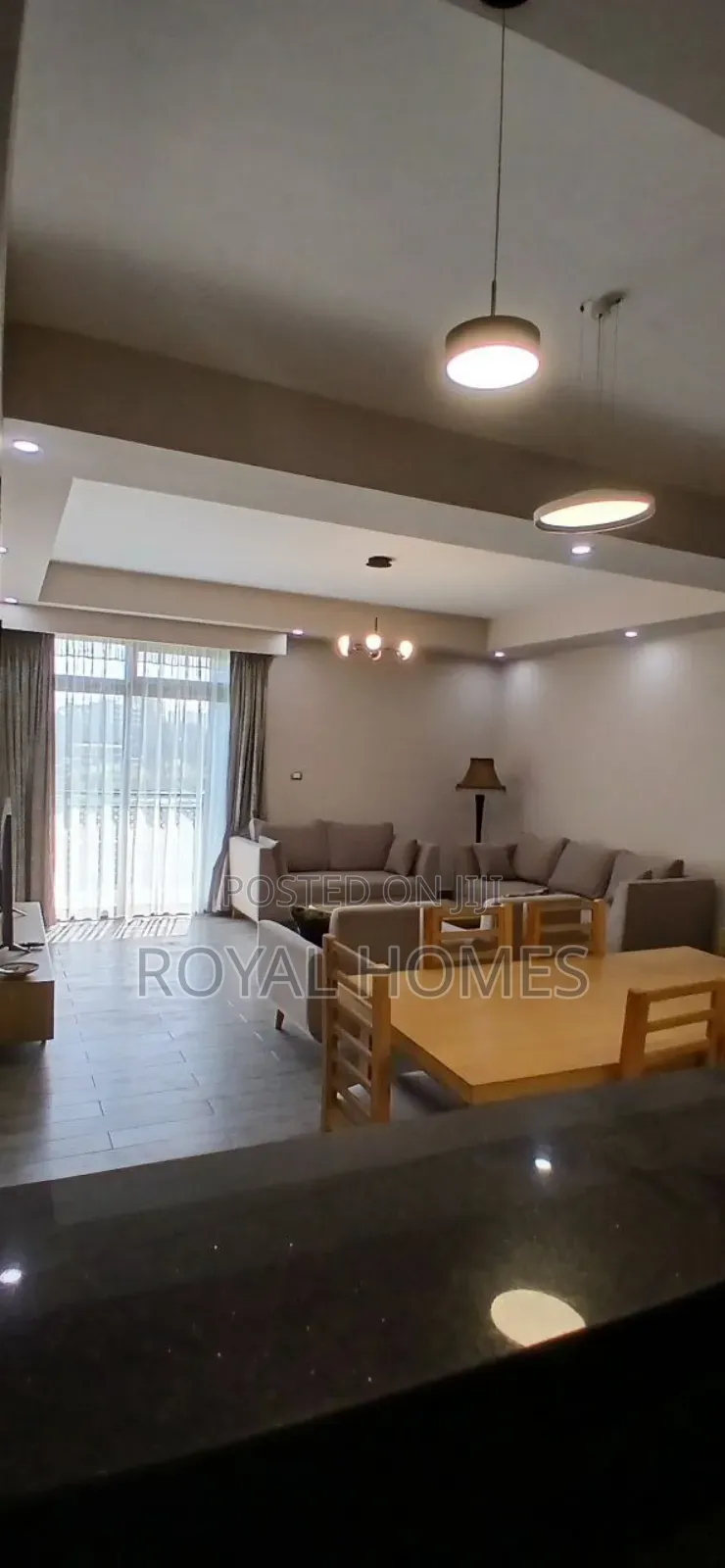 Furnished 3bdrm Apartment in Bole for rent