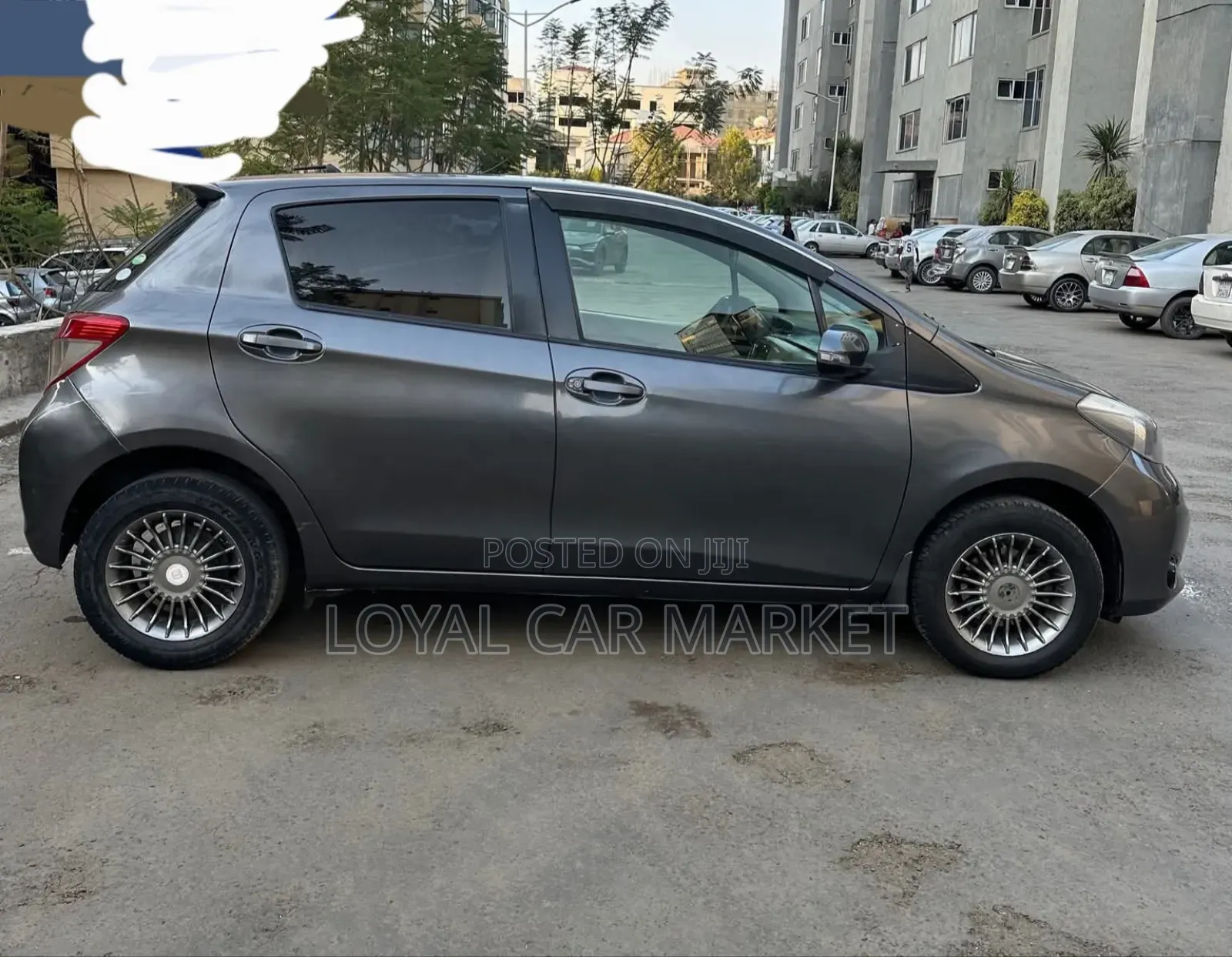 Toyota Yaris 2014 Gray