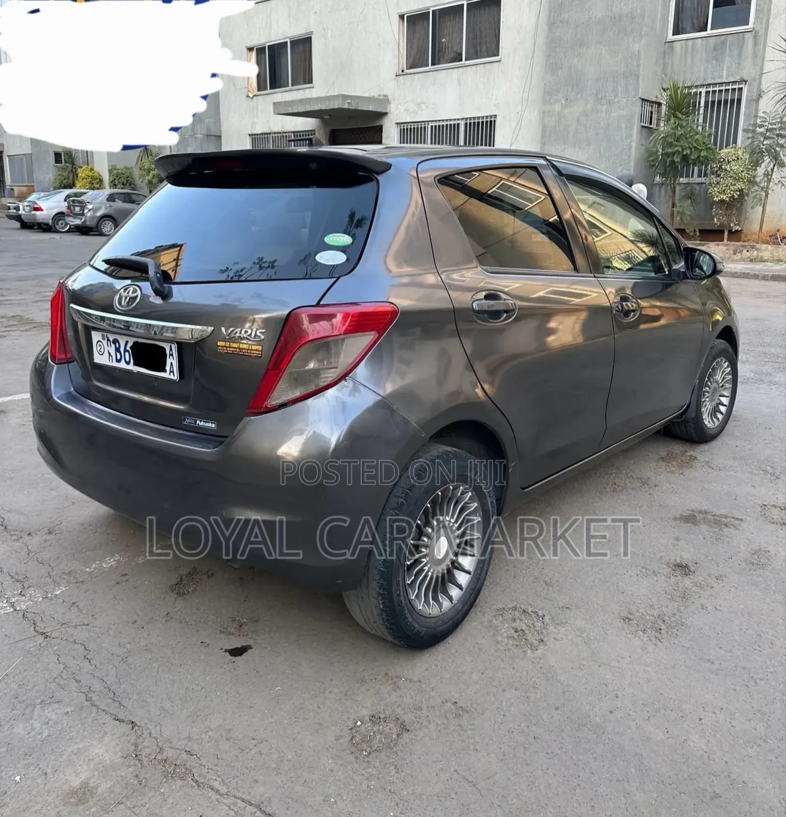 Toyota Yaris 2014 Gray