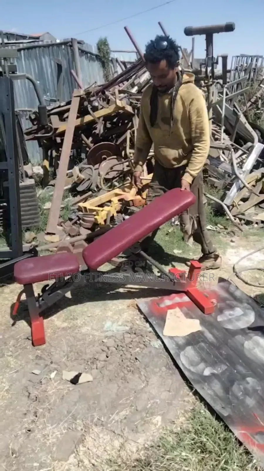 Premium Adjustable Fitness Bench Flat Incline