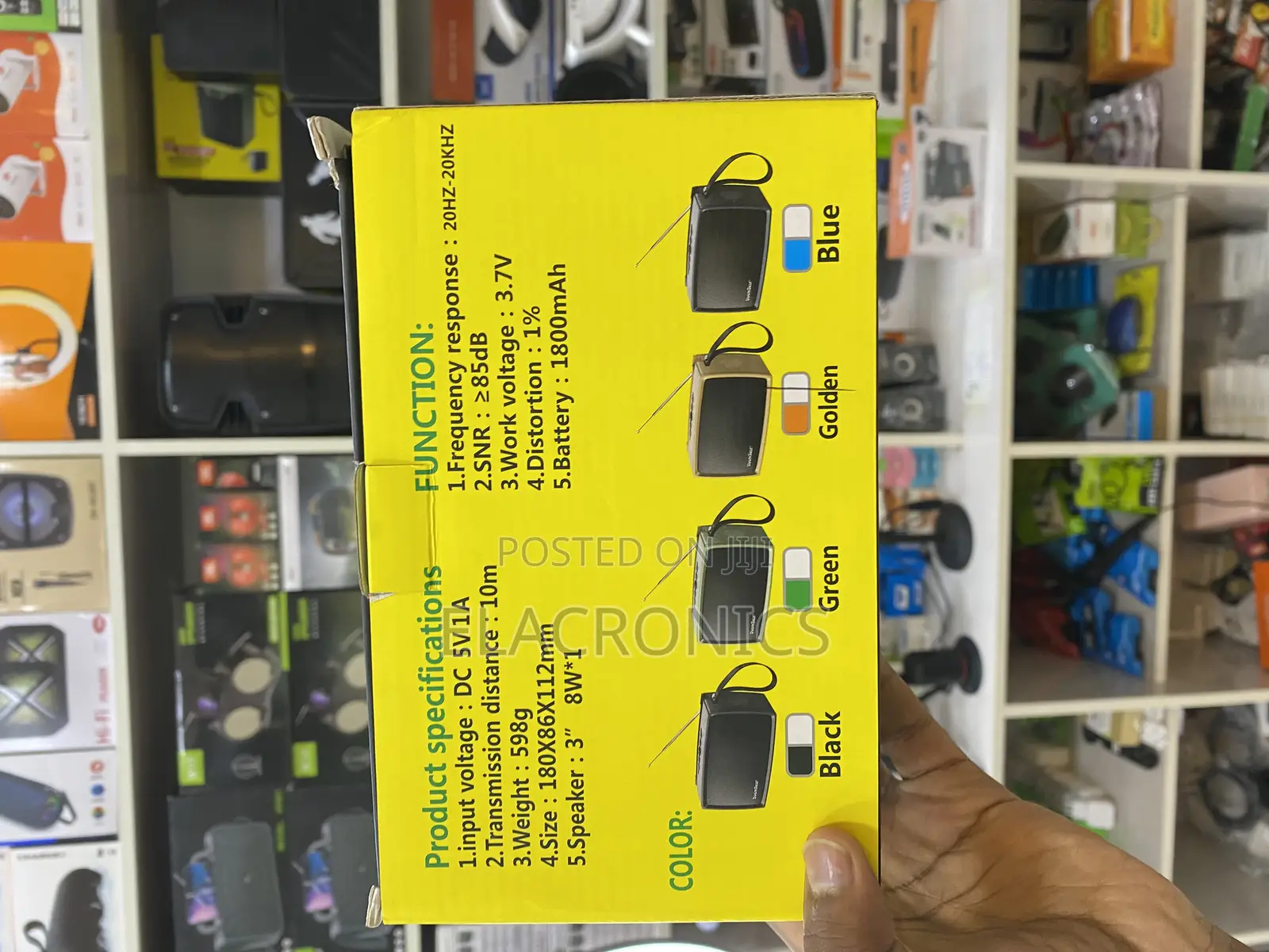 Bluetooth Speaker With Built-in Phone Stand (Boombest)