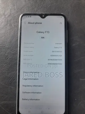 Samsung Galaxy F13 64 GB White