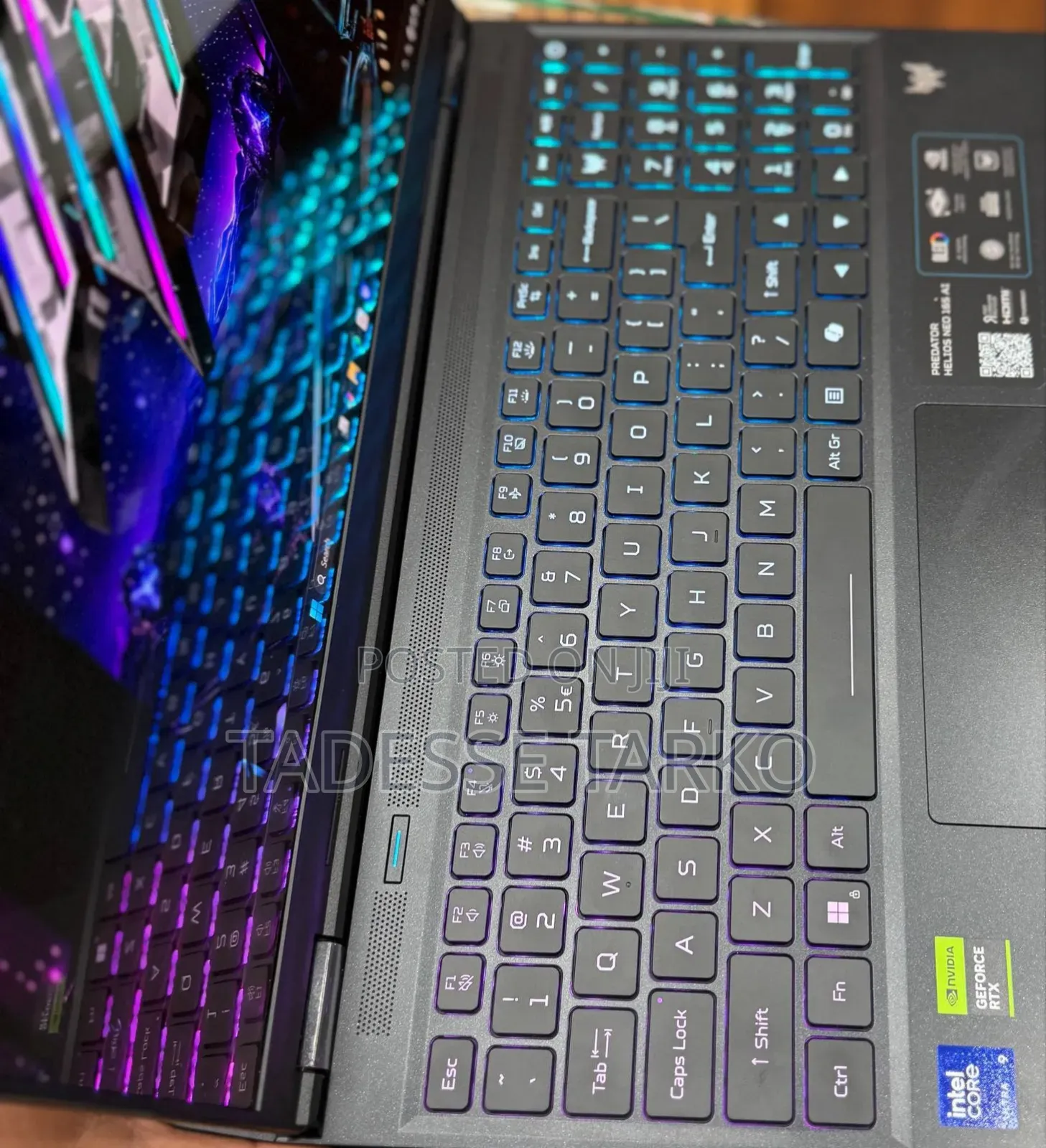 New Laptop Acer Predator Helios Neo 16 32GB Intel Core Ultra 9 SSD 1T