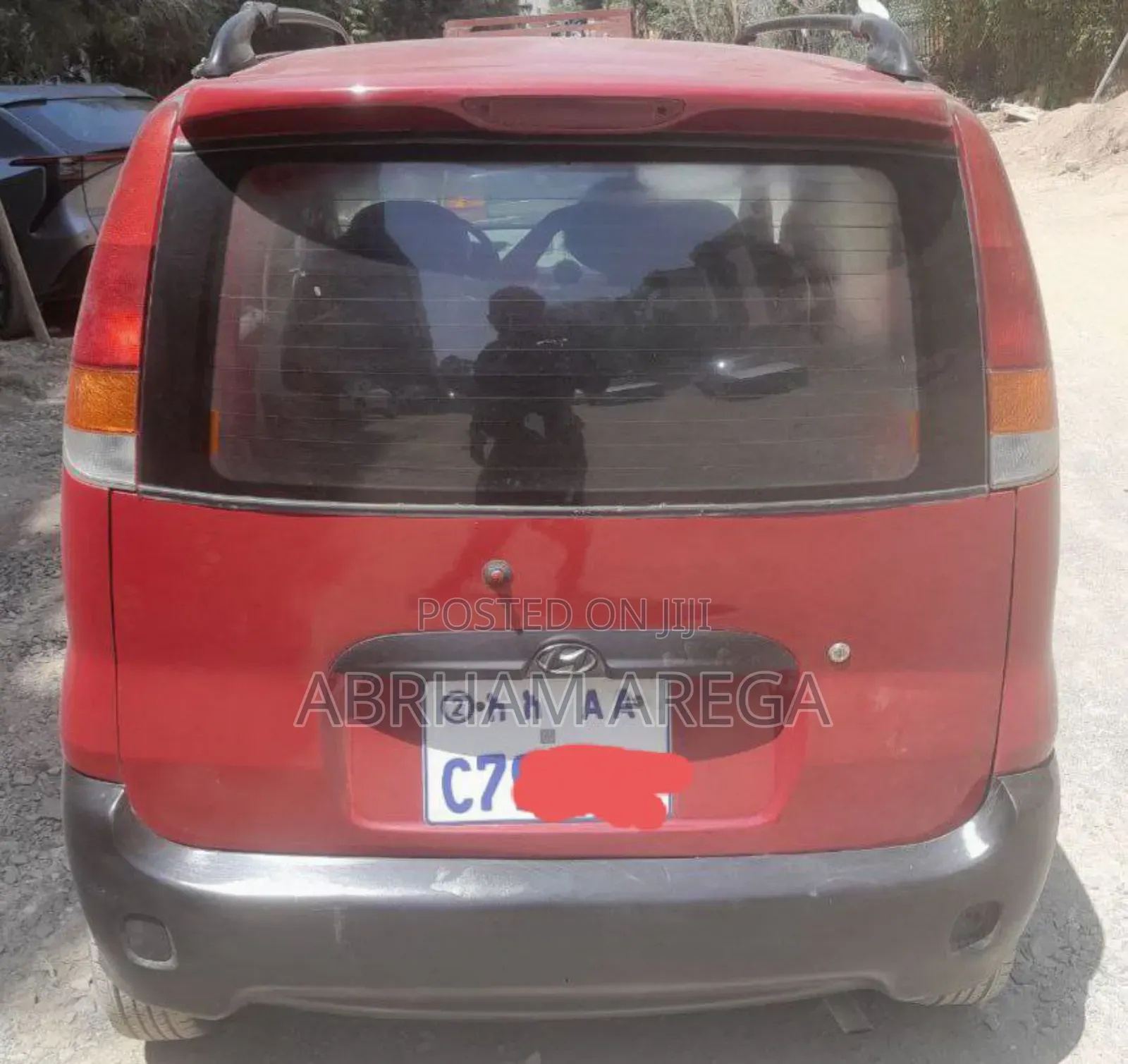 Hyundai Atos 1999 Red