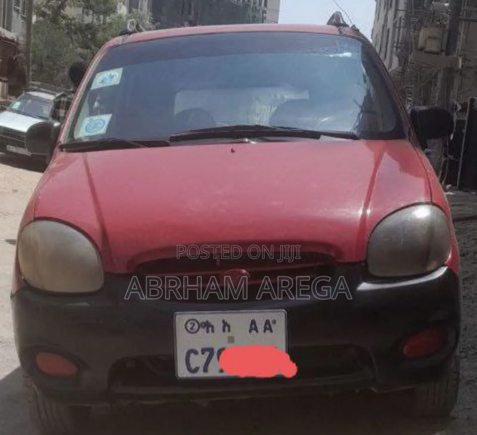 Hyundai Atos 1999 Red