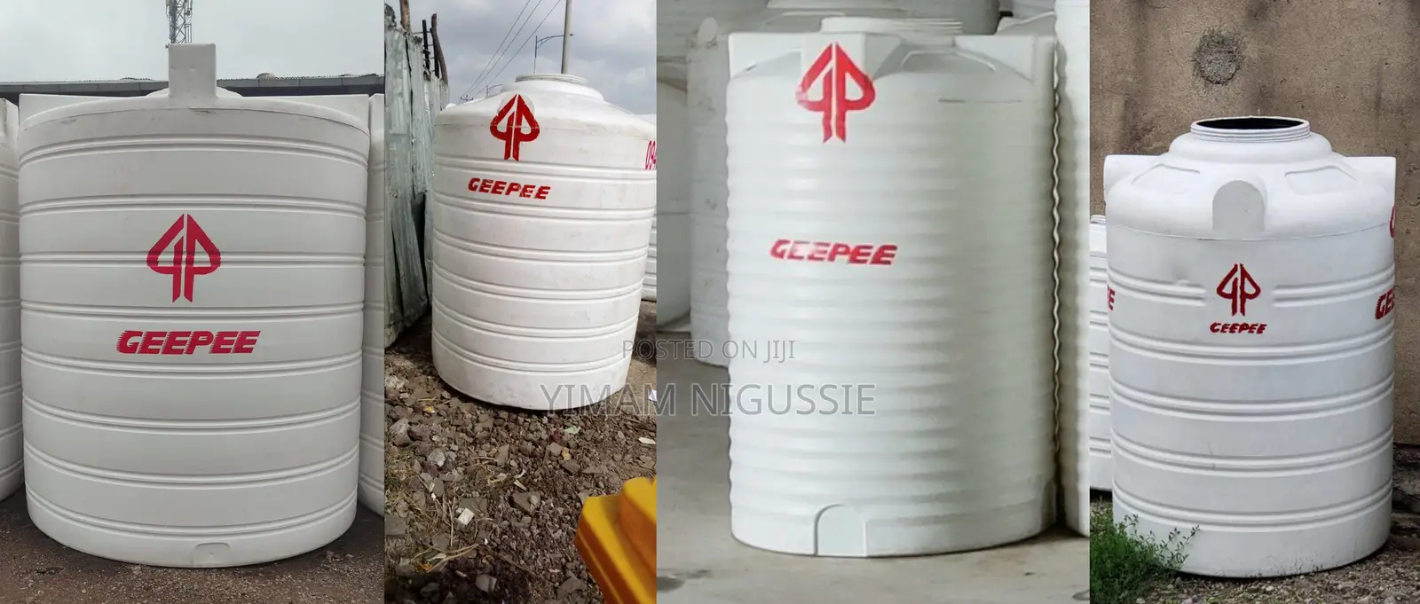 Water Tanker Super Fiber In Horizontal And Free Delivery