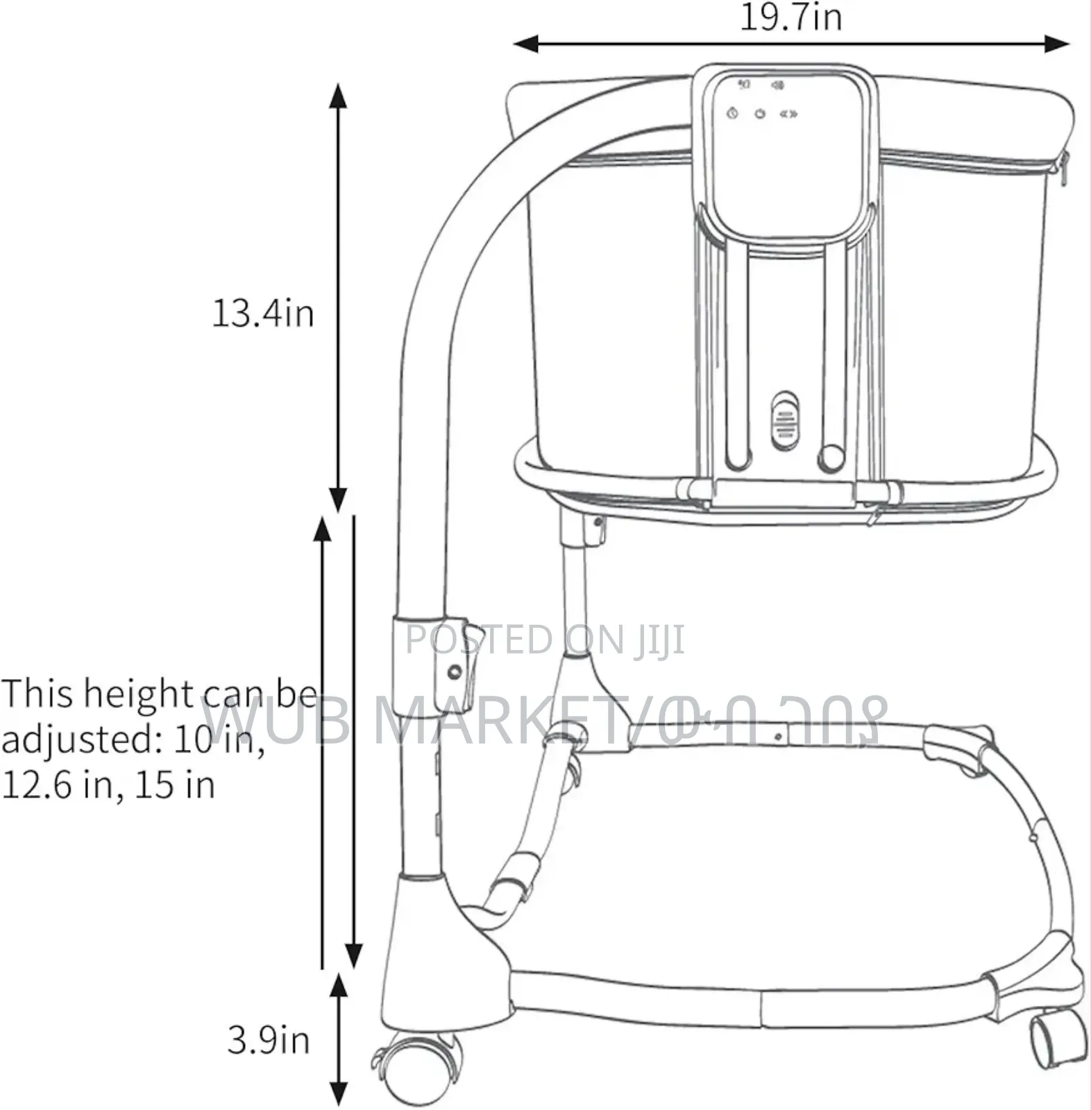 Mastela 3 in 1 Bassinet