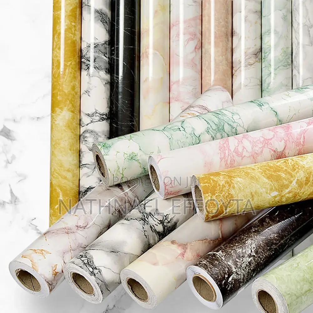 Marble Pattern Self Adhesive Wall Sticker