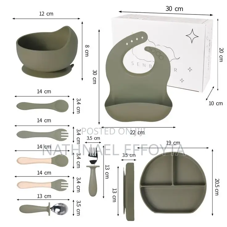 Silicone Baby Feeding Set
