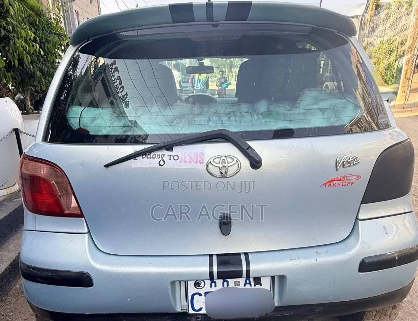 Toyota Vitz 2004 Silver