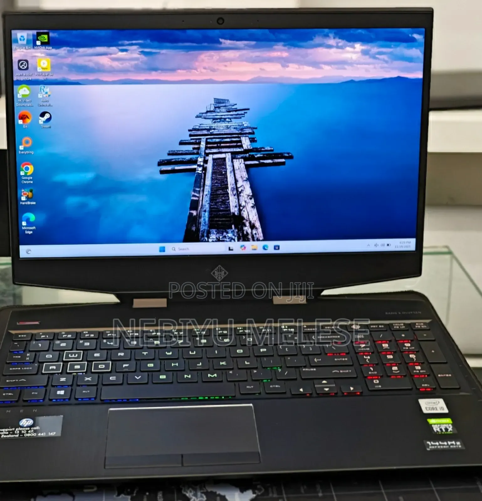 New Laptop HP Omen 15 16GB Intel Core i7 HDD+SSD 1T
