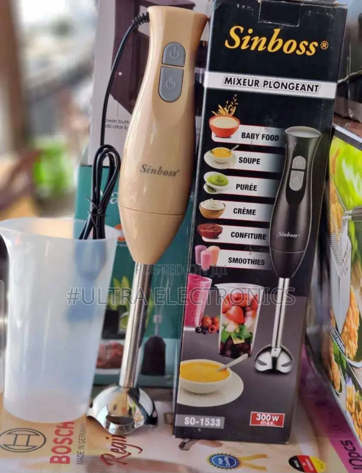 Sinboss Model So-1533 Hand Blender.