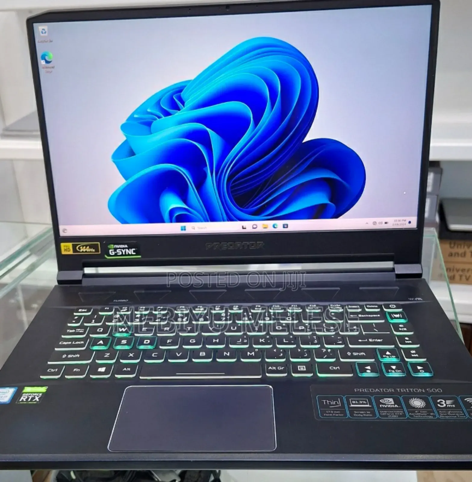 New Laptop Acer Predator 15 16GB Intel Core i7 SSD 1T