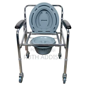 Comfortable Bathroom Chair for Adults – Safe Supportive Commode New