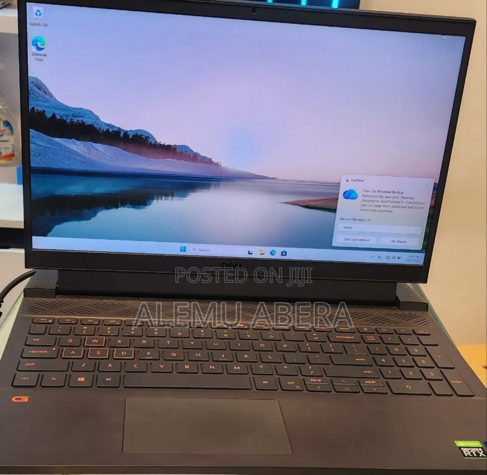 New Laptop Dell G15 5511 16GB Intel Core i7 SSD 512GB