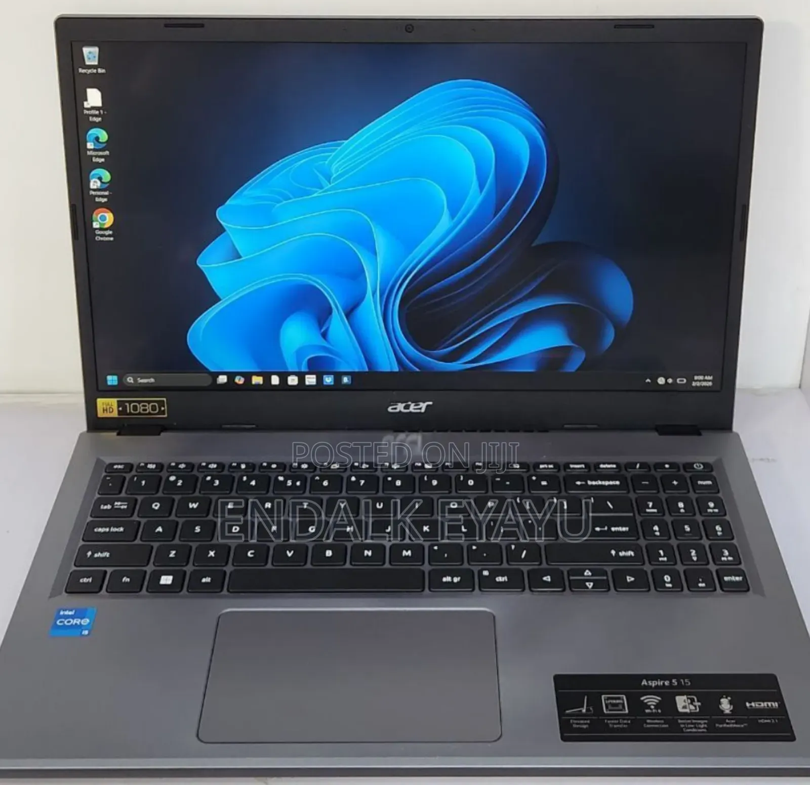 New Laptop Acer Aspire 5 8GB Intel Core i5 SSD 512GB