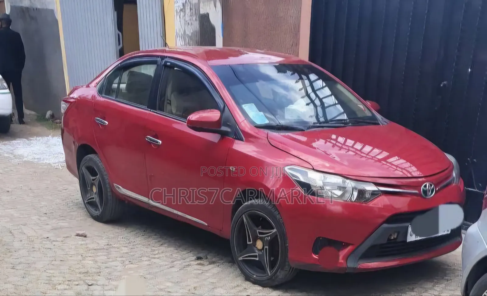 Toyota Yaris 2015 Burgundy