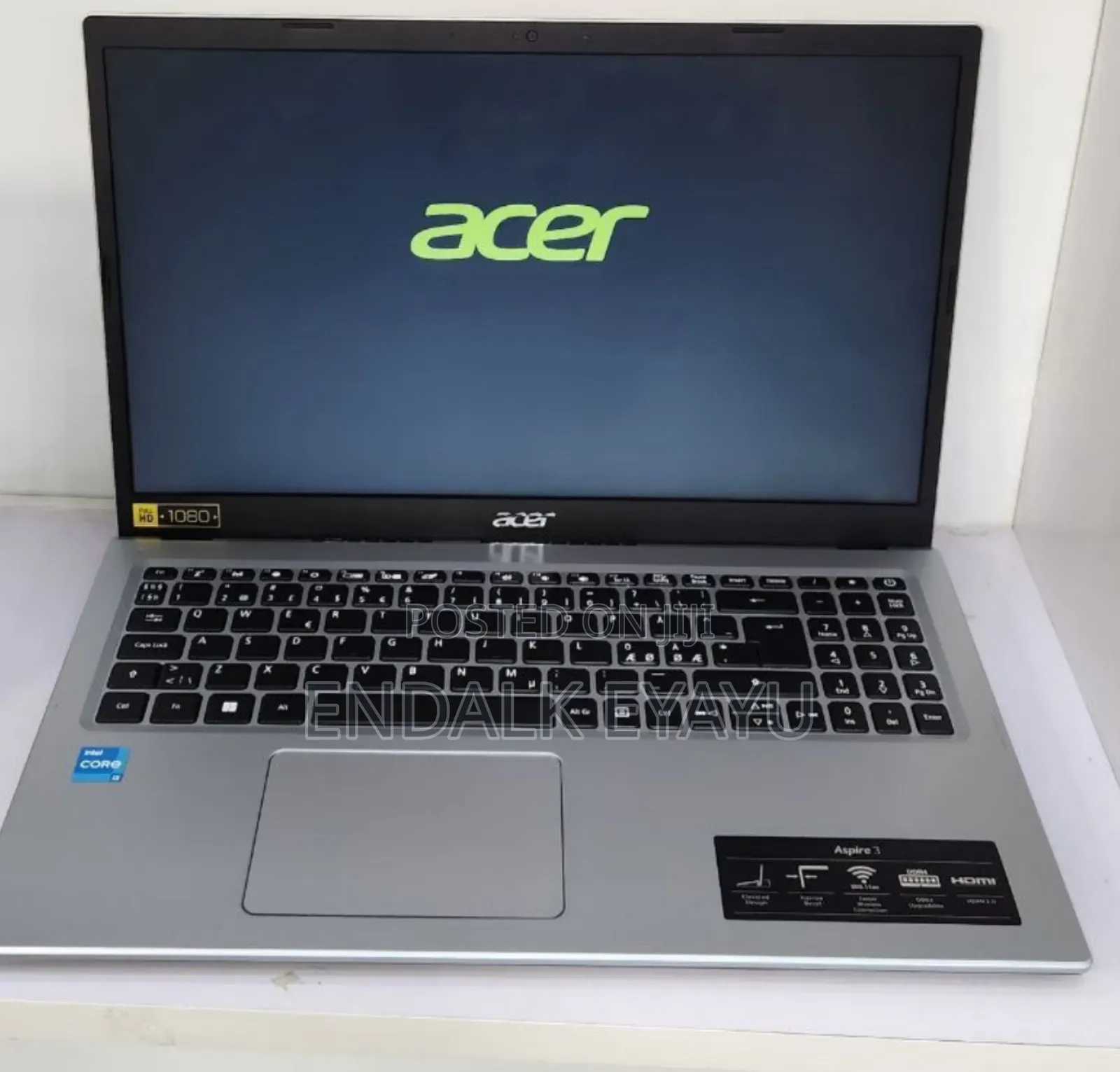 New Laptop Acer Aspire 3 8GB Intel Core i3 SSD 512GB