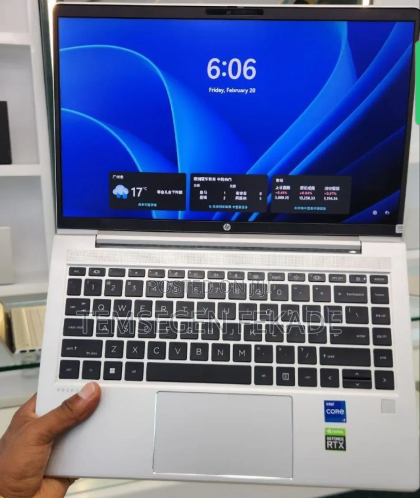 New Laptop HP ProBook 440 G10 16GB Intel Core i7 SSD 512GB