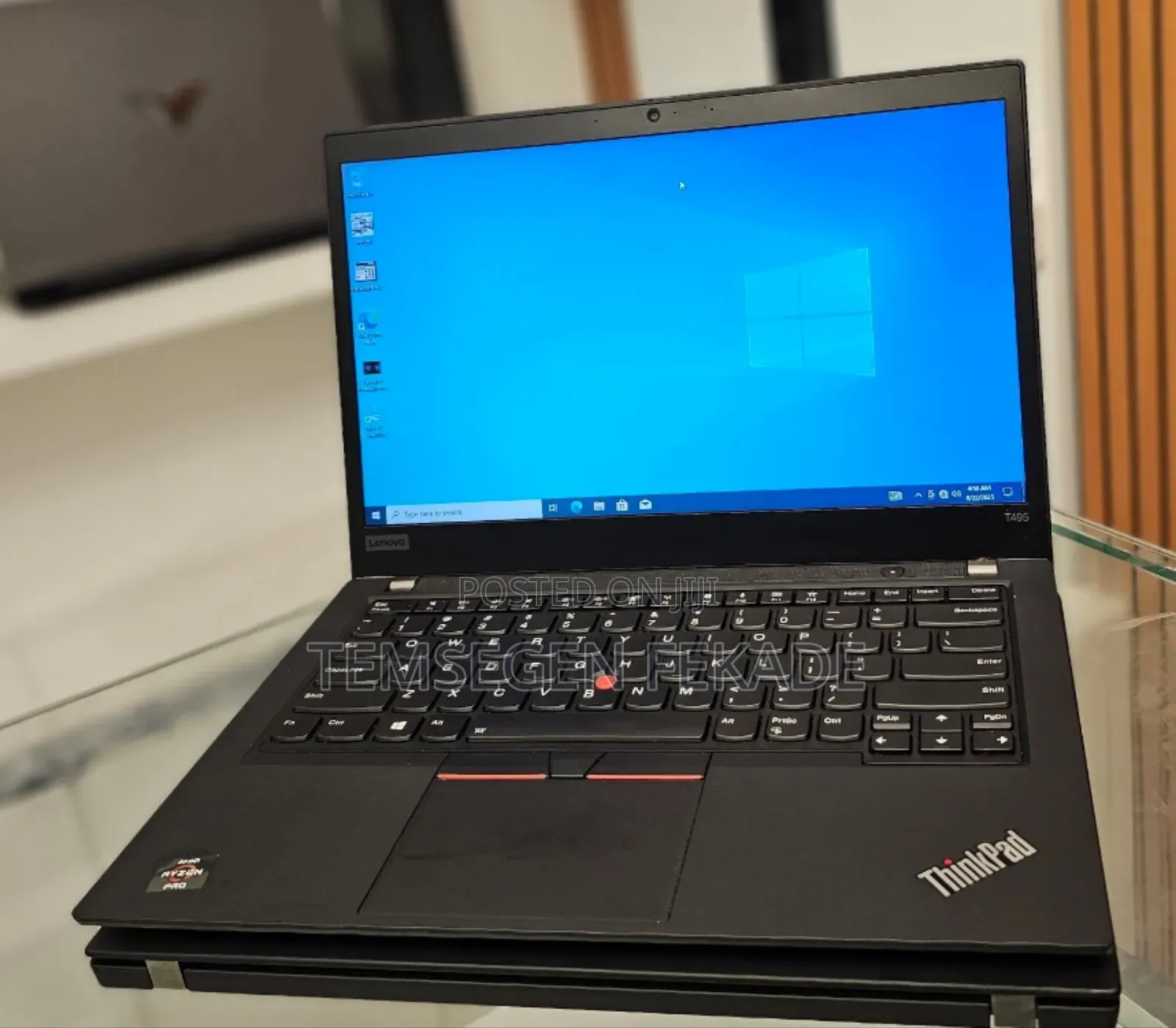 New Laptop Lenovo Thinkpad T490s 16GB AMD Ryzen 5 SSD 512GB