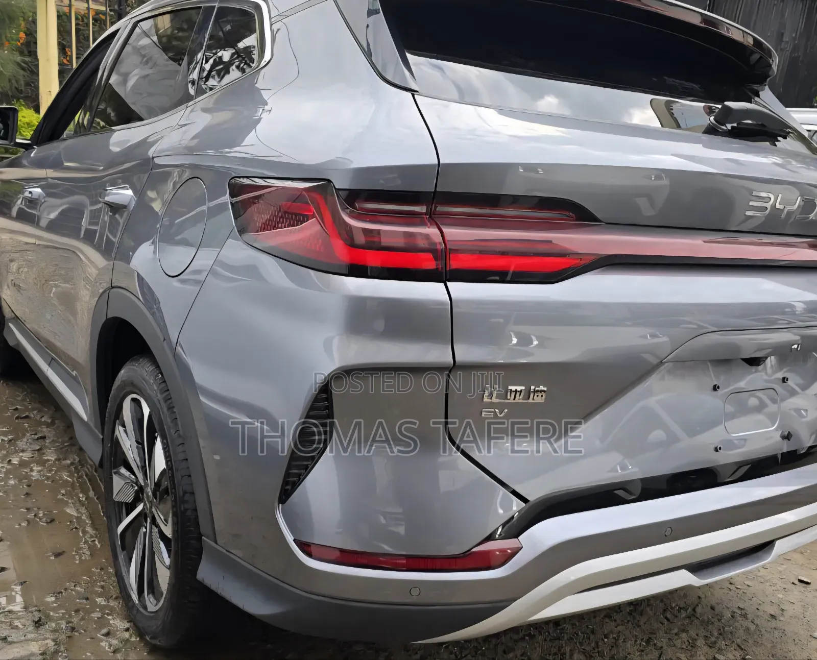 New BYD Song Plus 2025 Gray