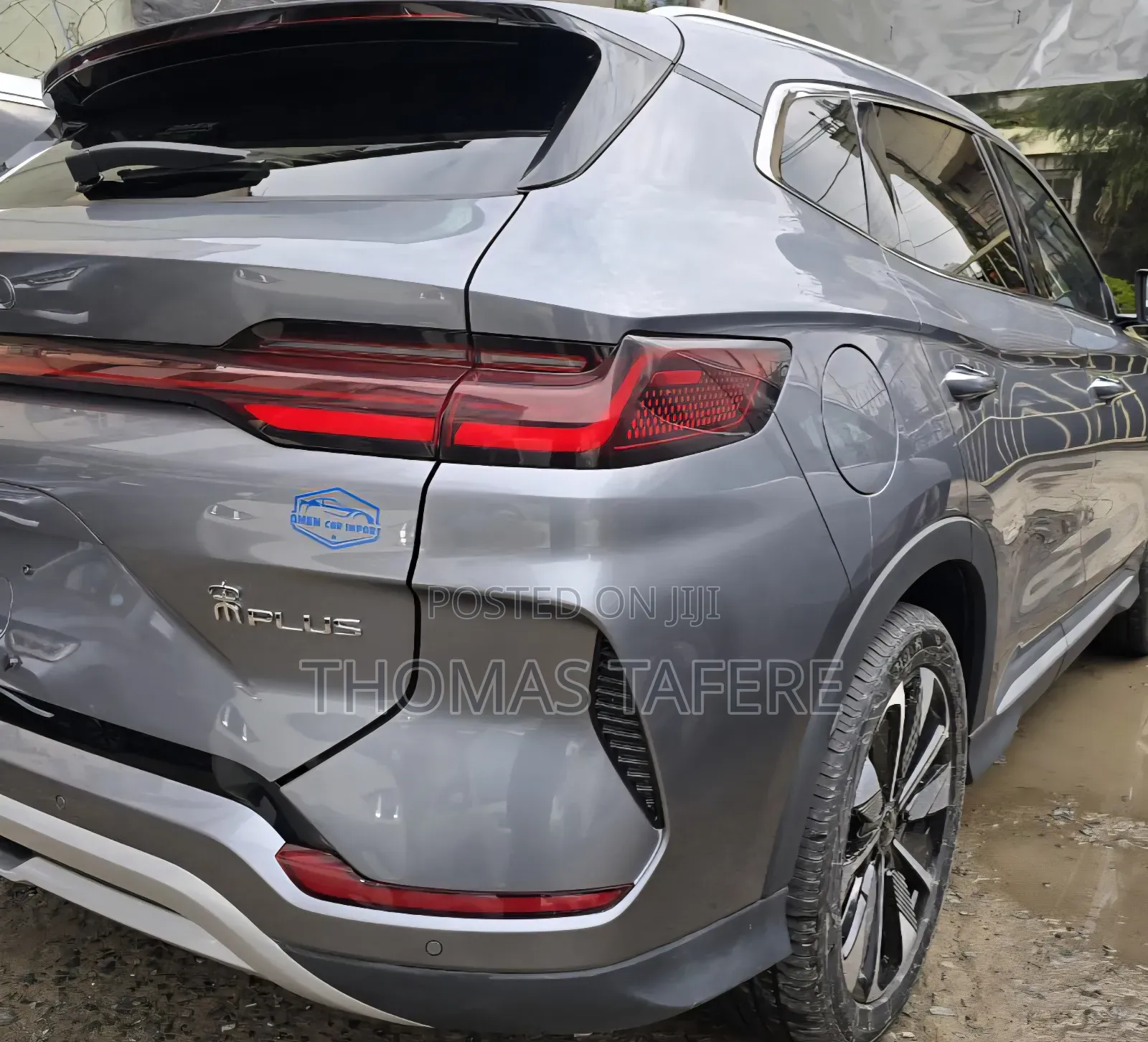 New BYD Song Plus 2025 Gray