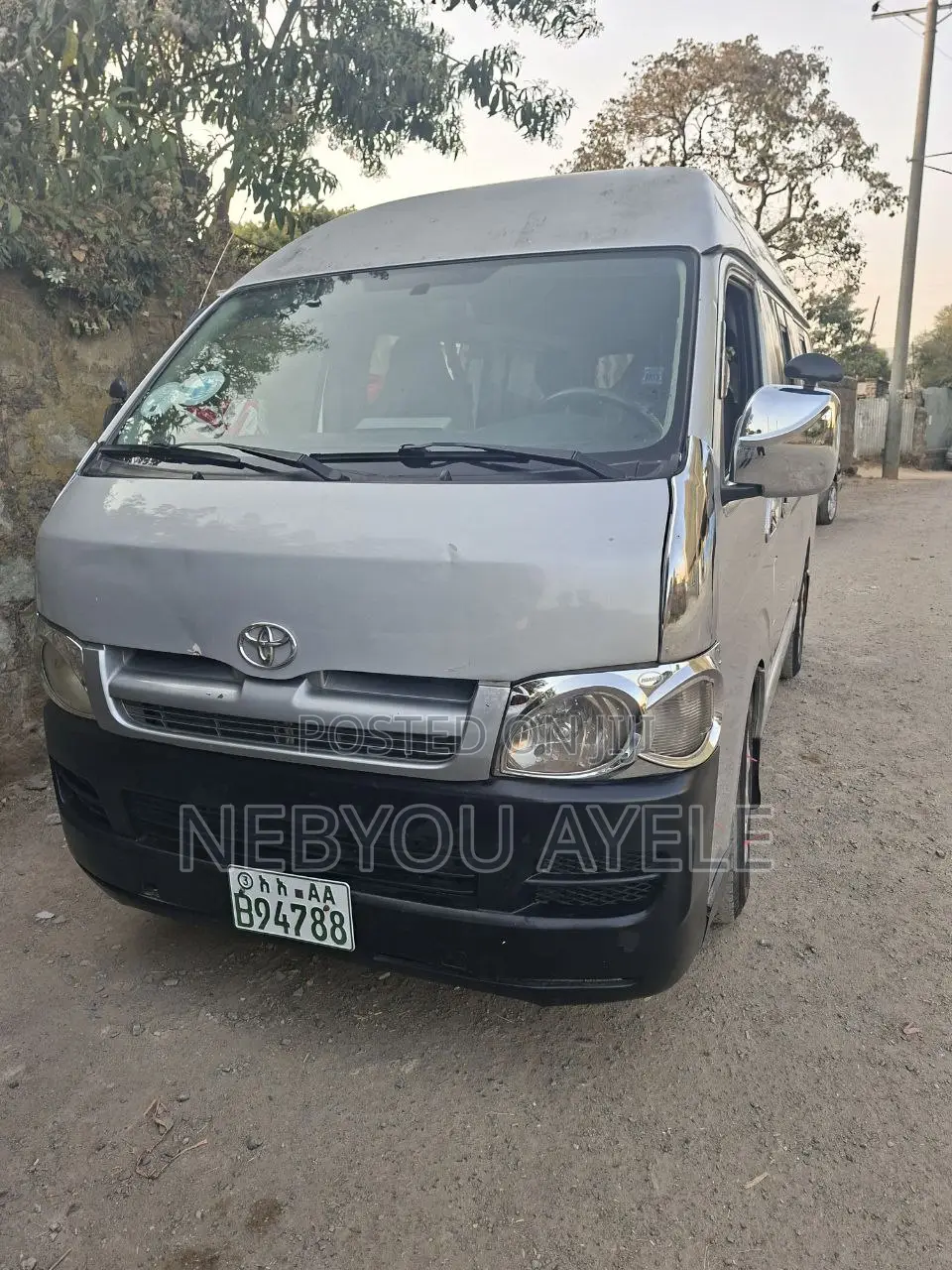 Toyota Hiace 2006 Silver