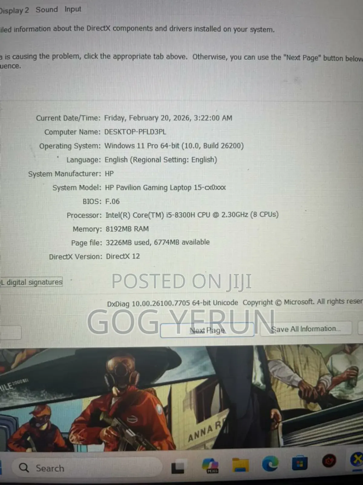 Laptop HP Pavilion 15 8GB Intel Core i5 HDD+SSD 1.5T