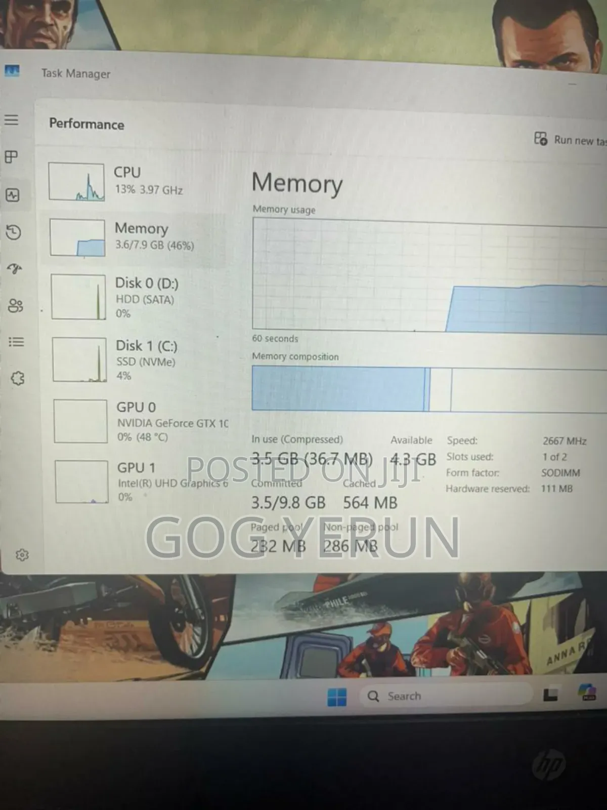 Laptop HP Pavilion 15 8GB Intel Core i5 HDD+SSD 1.5T