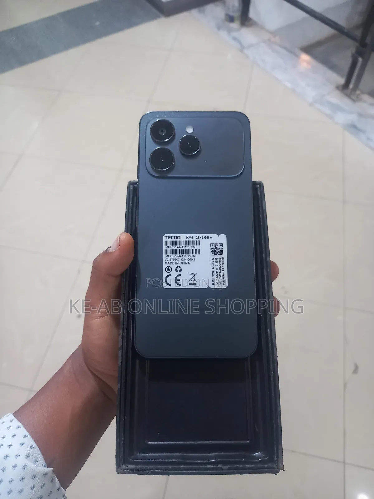 New Tecno Spark 40 128 GB Black