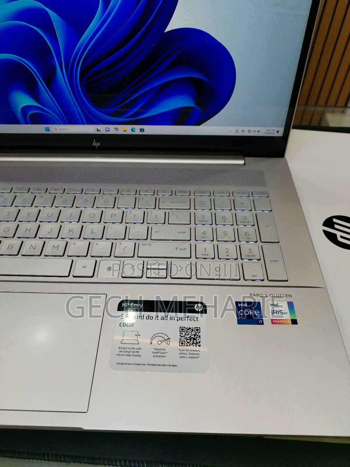 New Laptop HP Envy 17 16GB Intel Core i7 SSD 512GB