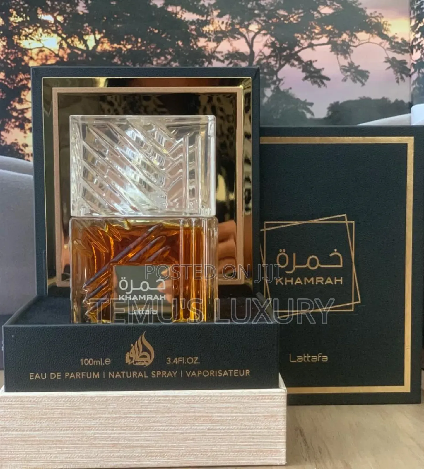 Lattafa Khamrah Edp Spray 100ml a Timeless Tale of Exquisite Aroma.
