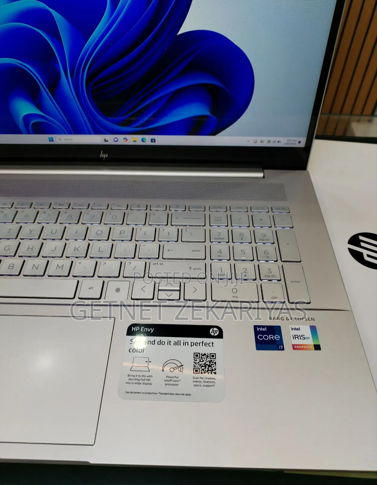 New Laptop HP Envy 17 16GB Intel Core i7 SSD 512GB