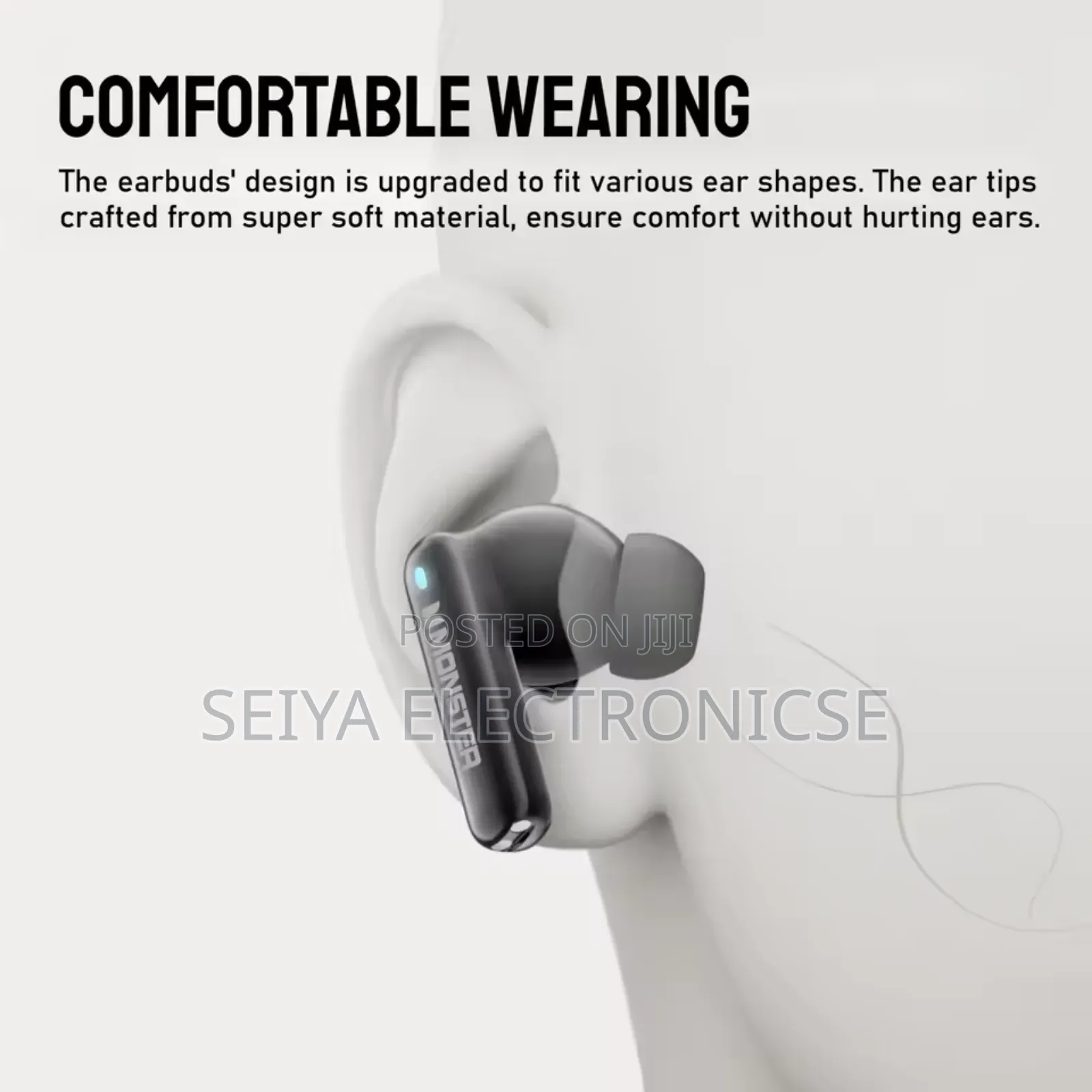 Monster Aura Fit Xt02 True Wireless Bluetooth Earphones.
