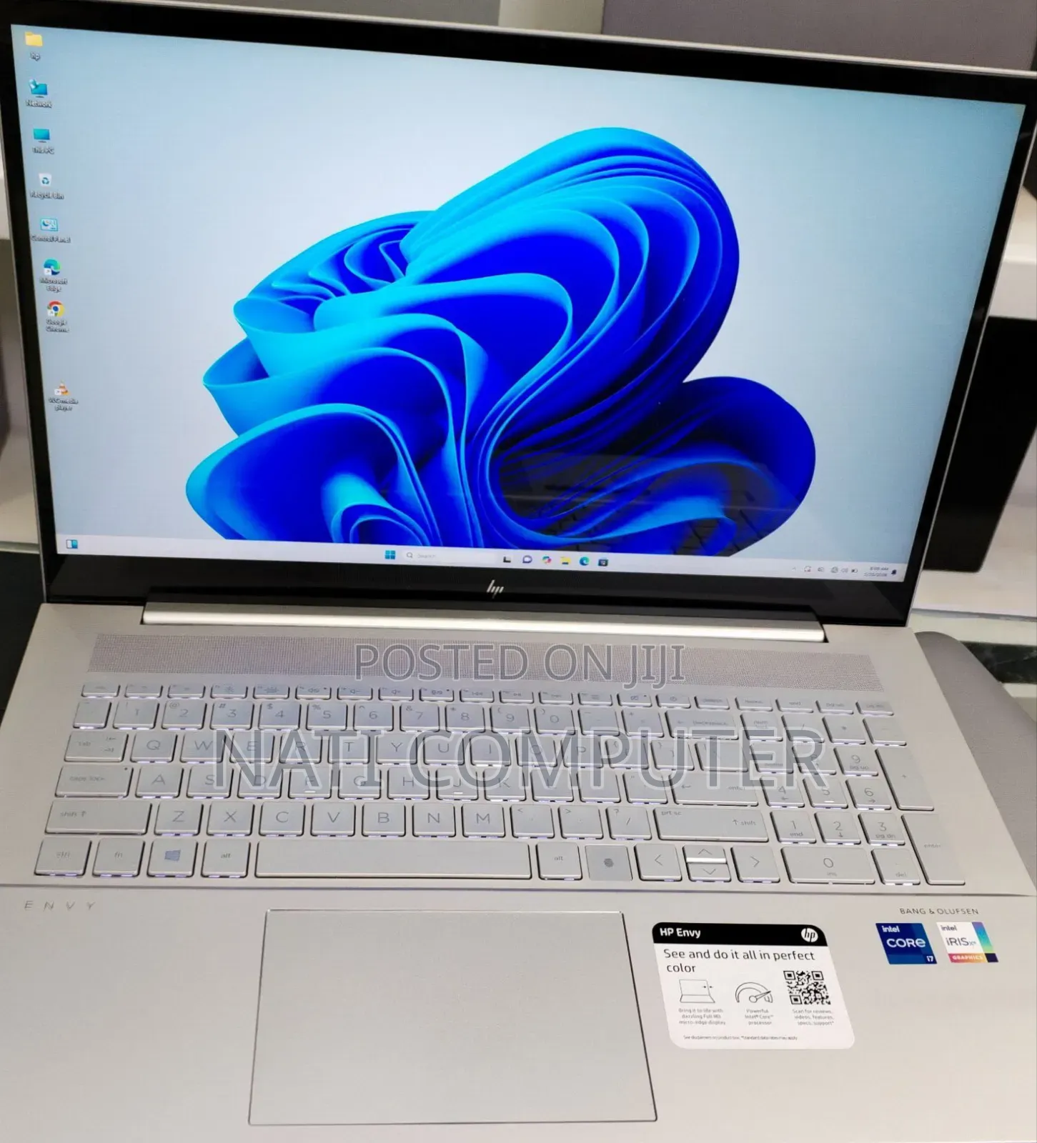 New Laptop HP Envy 17t 16GB Intel Core i7 SSD 512GB