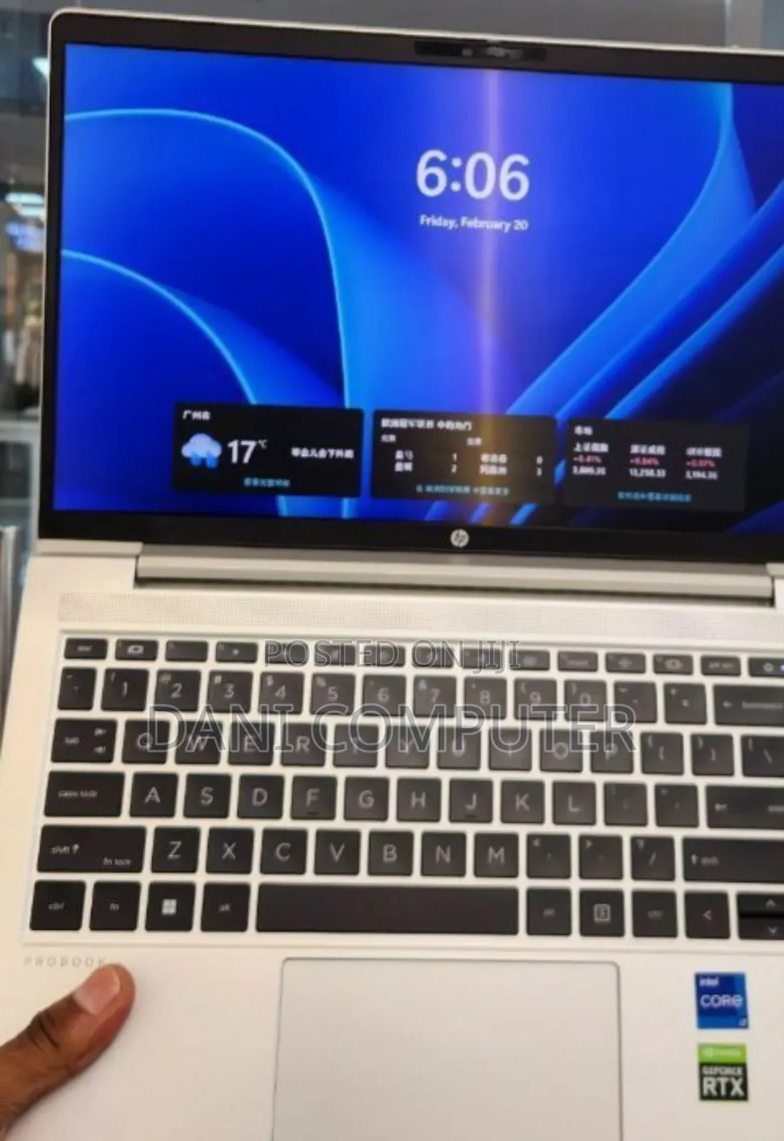 New Laptop HP Probook 11 EE G1 16GB Intel Core i7 SSD 512GB