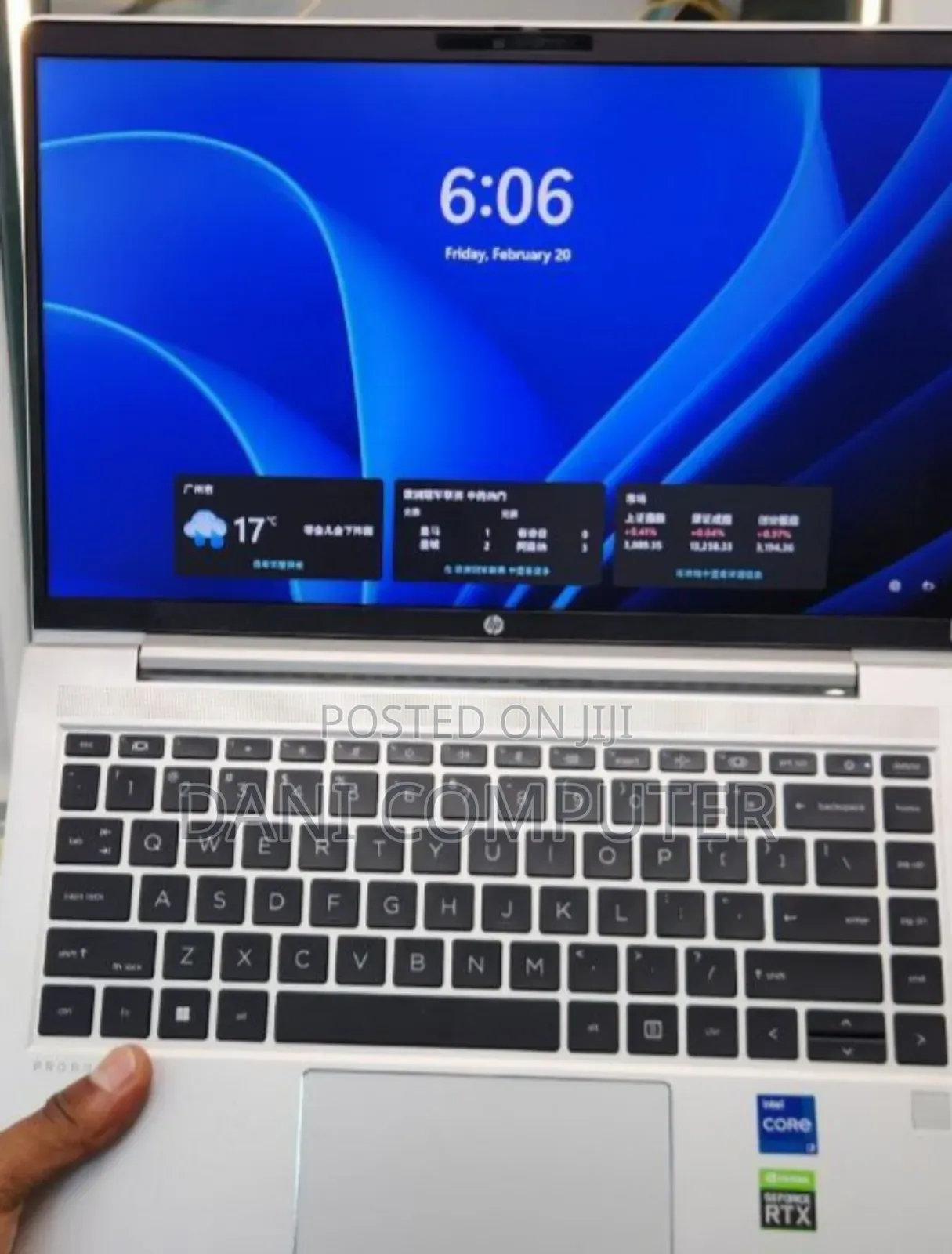 New Laptop HP Probook 11 EE G1 16GB Intel Core i7 SSD 512GB