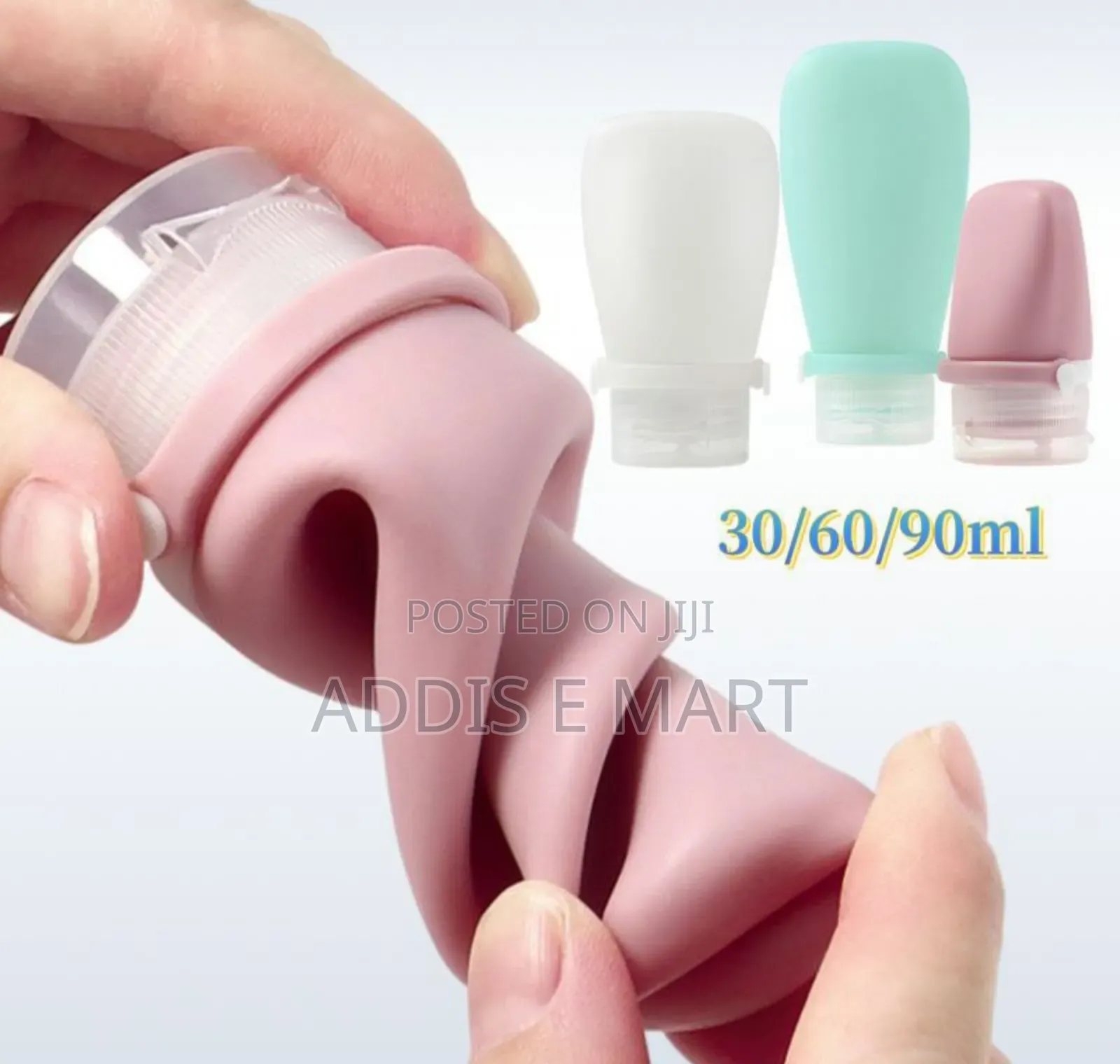 Leakproof 3pcs Travel Squeeze Bottle