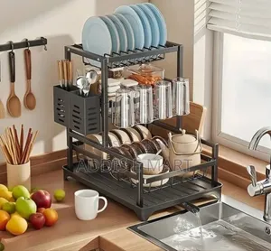 3 Tier Dish Drainer Rack