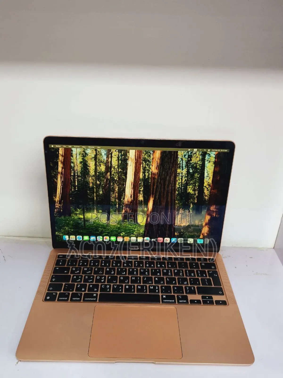 New Laptop Apple MacBook Air 2020 M1 8GB Apple M1 SSD 256GB