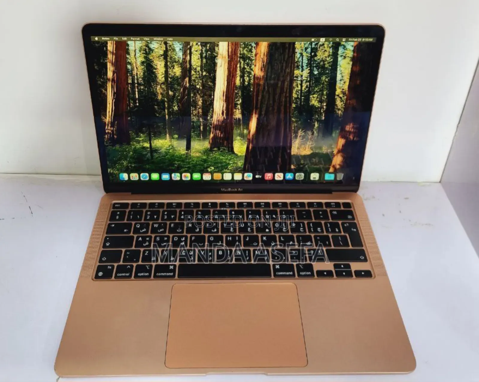 New Laptop Apple MacBook Air 2020 M1 8GB Apple M1 SSD 256GB
