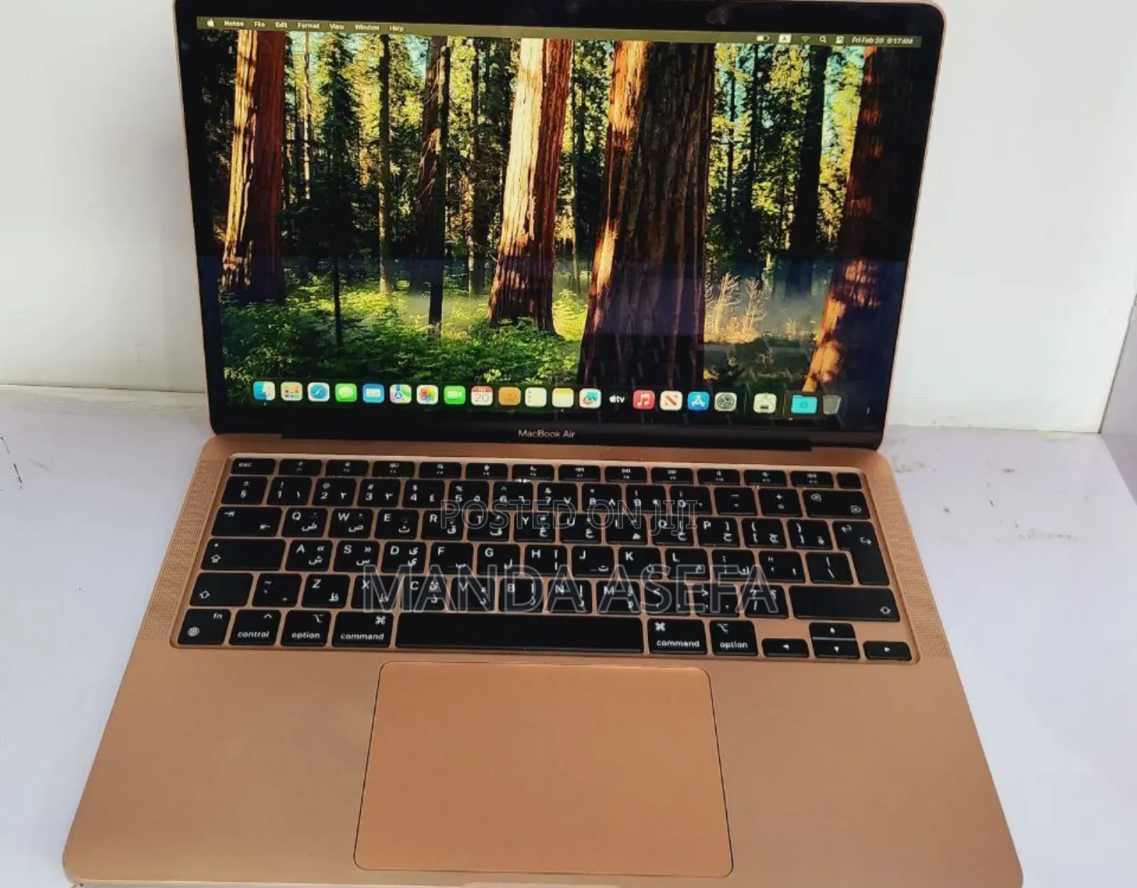 New Laptop Apple MacBook Air 2020 M1 8GB Apple M1 SSD 256GB