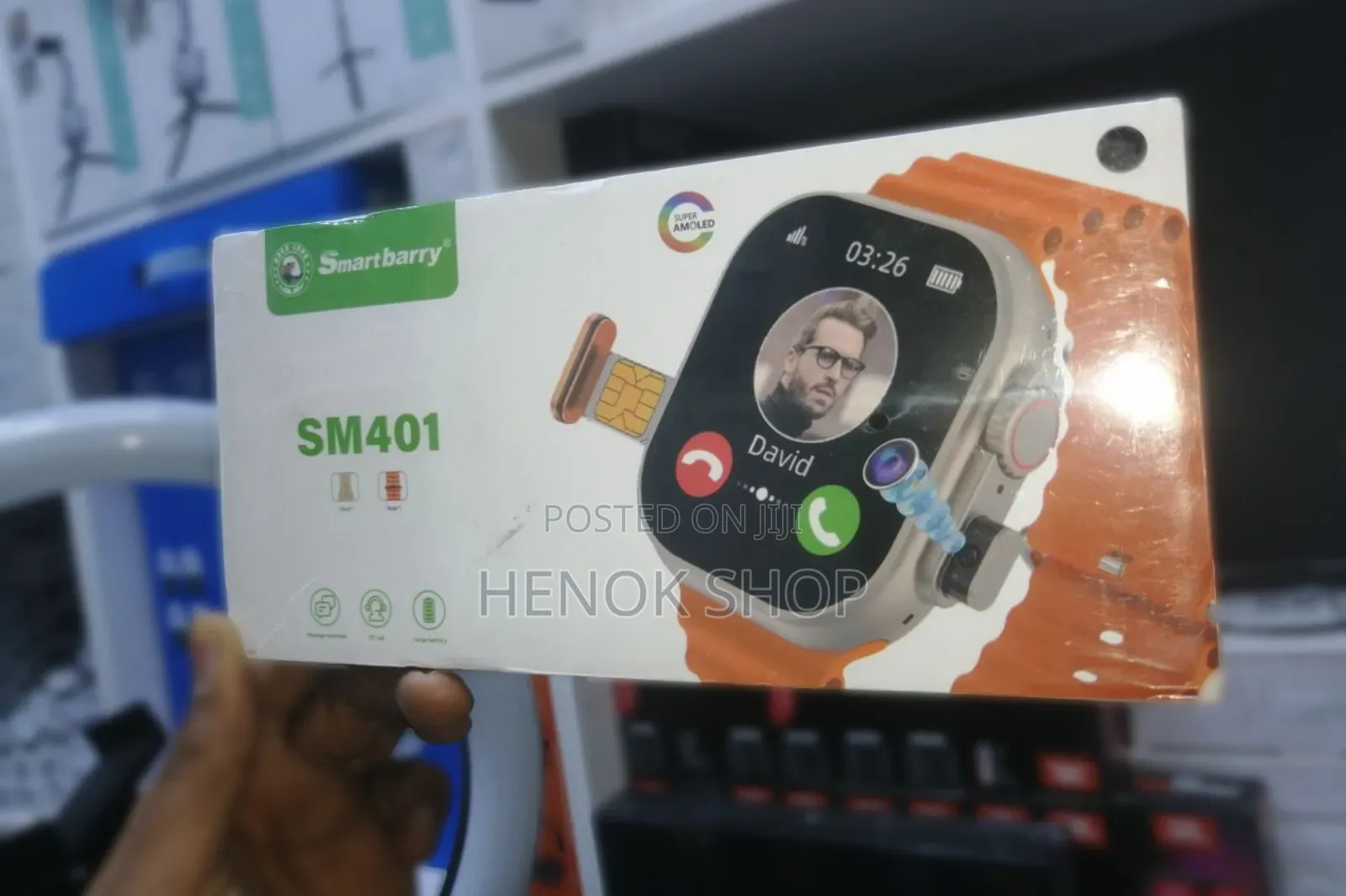 Simcard የሚቀበል - Smart Barry Sm401