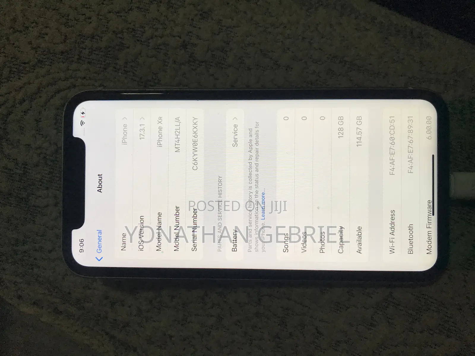 New Apple XR 128 GB White