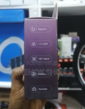 Magnetic Led Fill Light – Rechargeable | Perfect for Tiktok