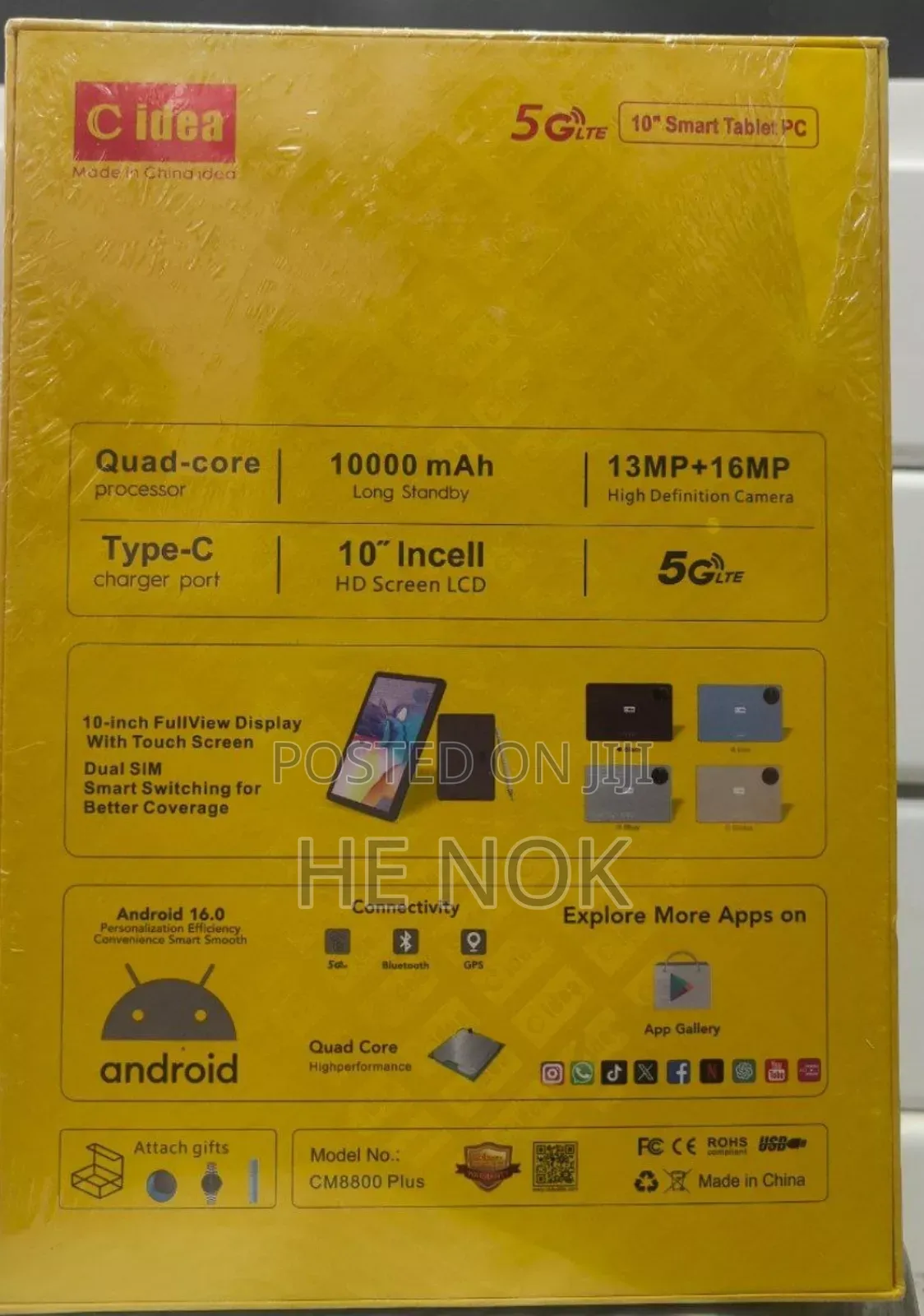 New C idea CM8800 Plus 1 TB Black