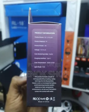 Magnetic Led Fill Light – Rechargeable | Perfect for Tiktok