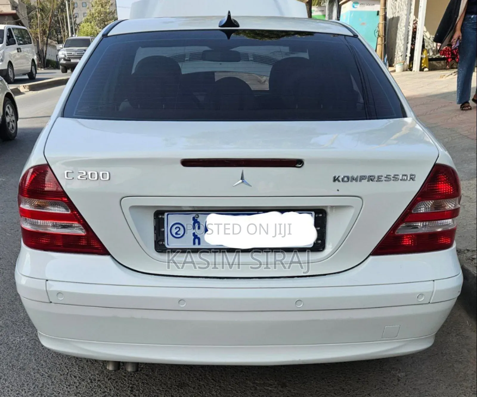 Mercedes-Benz C200 2002 White