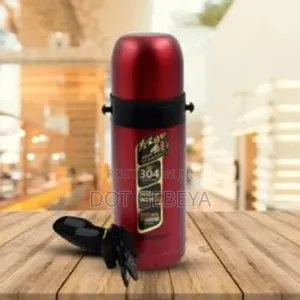 Stainless Steel Vacuum Flask Thermos for Hot or Cold Beverages.